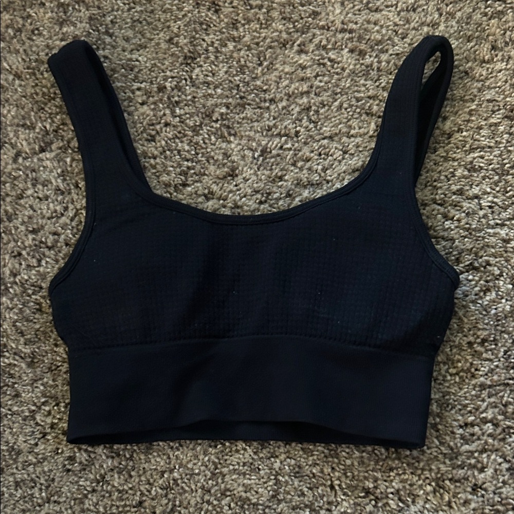 Women's Black Sports Bra